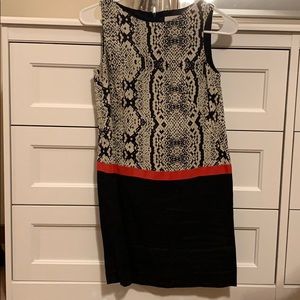 Loft Colorblock shift dress